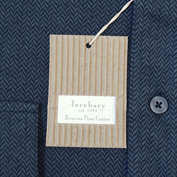 New With‎ Tags Men's Size XL Turnbury 100% Cotton Long Sleeve Pullover - Picture 13 of 14